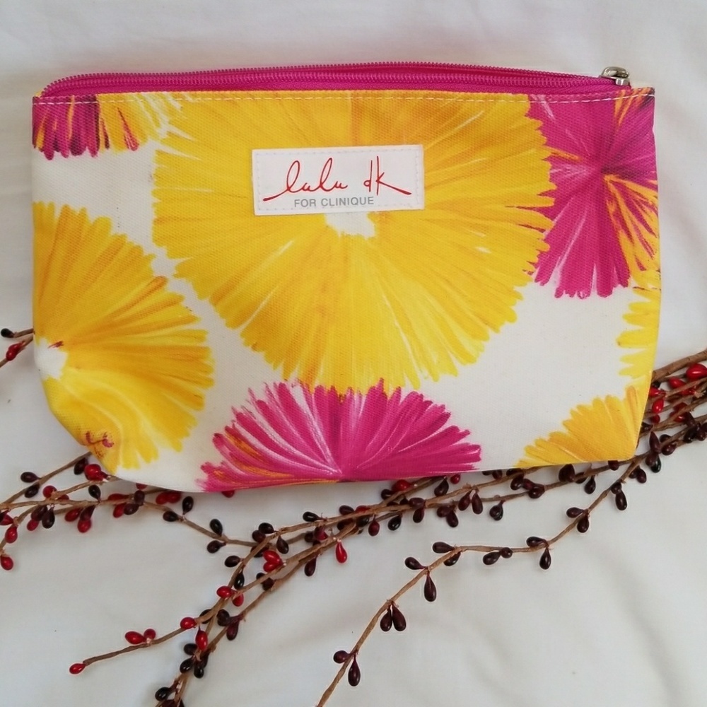 Lala dk for Clinique Cosmetic bag